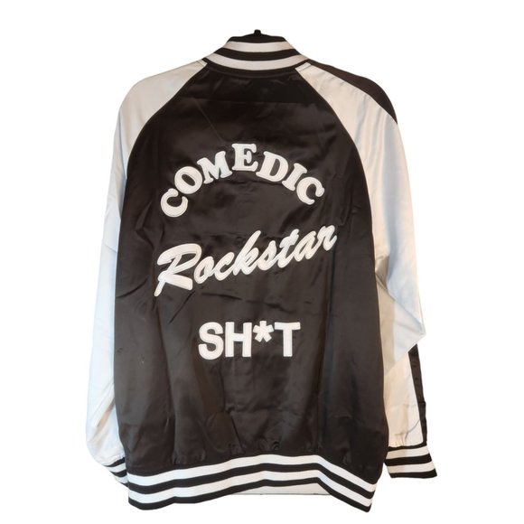 Kevin Hart Reality Check Tour VIP Satin Varsity Jacket UNISEX Size Large - Picture 3 of 10